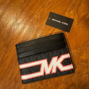 Michael Kors Cooper logo men’s card case